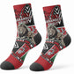 Kenya Jamhuri Day Crew Socks Harambee Spirit Lion Flag Tribal