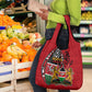 Kenya Jamhuri Day Grocery Bag Harambee Spirit Lion Flag Tribal