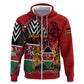 Kenya Jamhuri Day Hoodie Harambee Spirit Lion Flag Tribal
