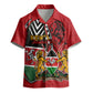 Kenya Jamhuri Day Kid Hawaiian Shirt Harambee Spirit Lion Flag Tribal