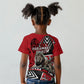 Kenya Jamhuri Day Kid T shirt Harambee Spirit Lion Flag Tribal