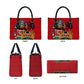 Kenya Jamhuri Day Leather Bag Harambee Spirit Lion Flag Tribal