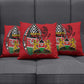 Kenya Jamhuri Day Pillow Cover Harambee Spirit Lion Flag Tribal
