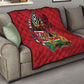 Kenya Jamhuri Day Quilt Harambee Spirit Lion Flag Tribal