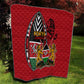 Kenya Jamhuri Day Quilt Harambee Spirit Lion Flag Tribal