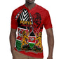 Kenya Jamhuri Day Rugby Jersey Harambee Spirit Lion Flag Tribal
