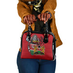 Kenya Jamhuri Day Shoulder Handbag Harambee Spirit Lion Flag Tribal