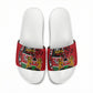 Kenya Jamhuri Day Slide Sandals Harambee Spirit Lion Flag Tribal