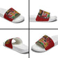 Kenya Jamhuri Day Slide Sandals Harambee Spirit Lion Flag Tribal