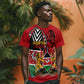 Kenya Jamhuri Day T shirt Harambee Spirit Lion Flag Tribal