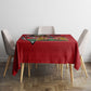 Kenya Jamhuri Day Tablecloth Harambee Spirit Lion Flag Tribal