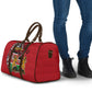 Kenya Jamhuri Day Travel Bag Harambee Spirit Lion Flag Tribal