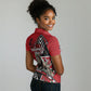 Kenya Jamhuri Day Women Polo Shirt Harambee Spirit Lion Flag Tribal