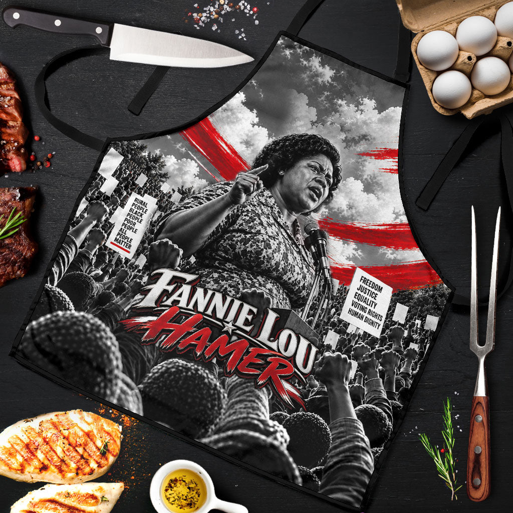 Fannie Lou Hamer Civil Rights Apron Voting Rights Activist Tribute Art