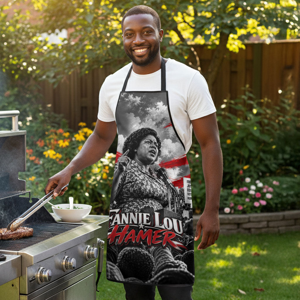 Fannie Lou Hamer Civil Rights Apron Voting Rights Activist Tribute Art