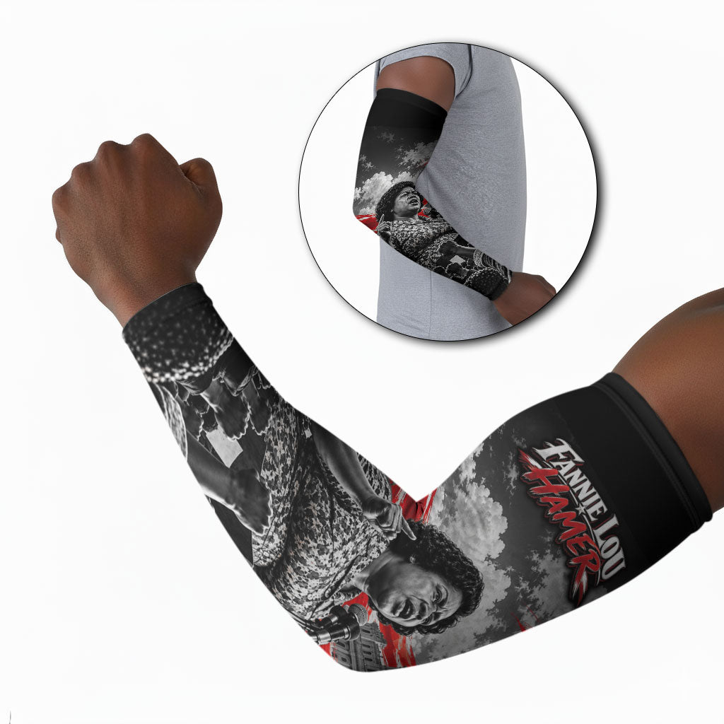 Fannie Lou Hamer Civil Rights Arm Sleeves Voting Rights Activist Tribute Art