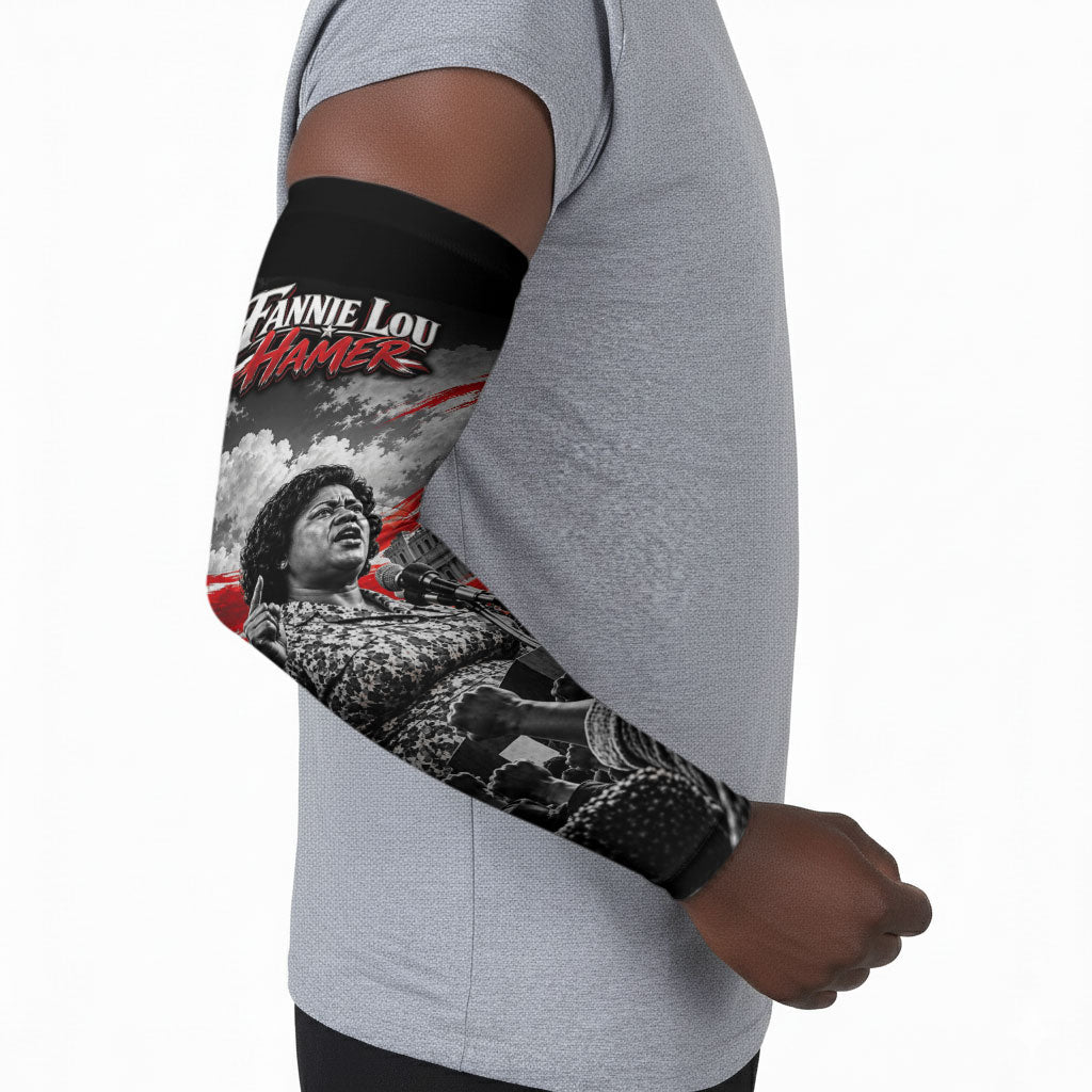 Fannie Lou Hamer Civil Rights Arm Sleeves Voting Rights Activist Tribute Art
