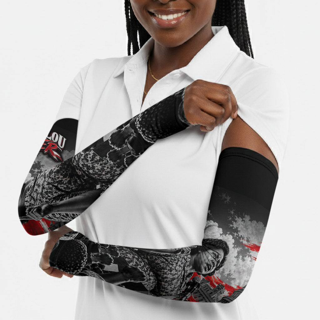 Fannie Lou Hamer Civil Rights Arm Sleeves Voting Rights Activist Tribute Art