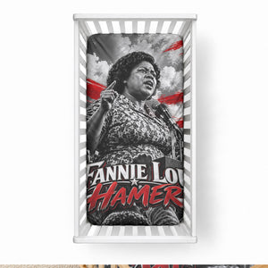 Fannie Lou Hamer Civil Rights Baby Bed Cover Voting Rights Activist Tribute Art