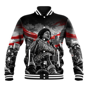 Fannie Lou Hamer Civil Rights Baseball Jacket Voting Rights Activist Tribute Art