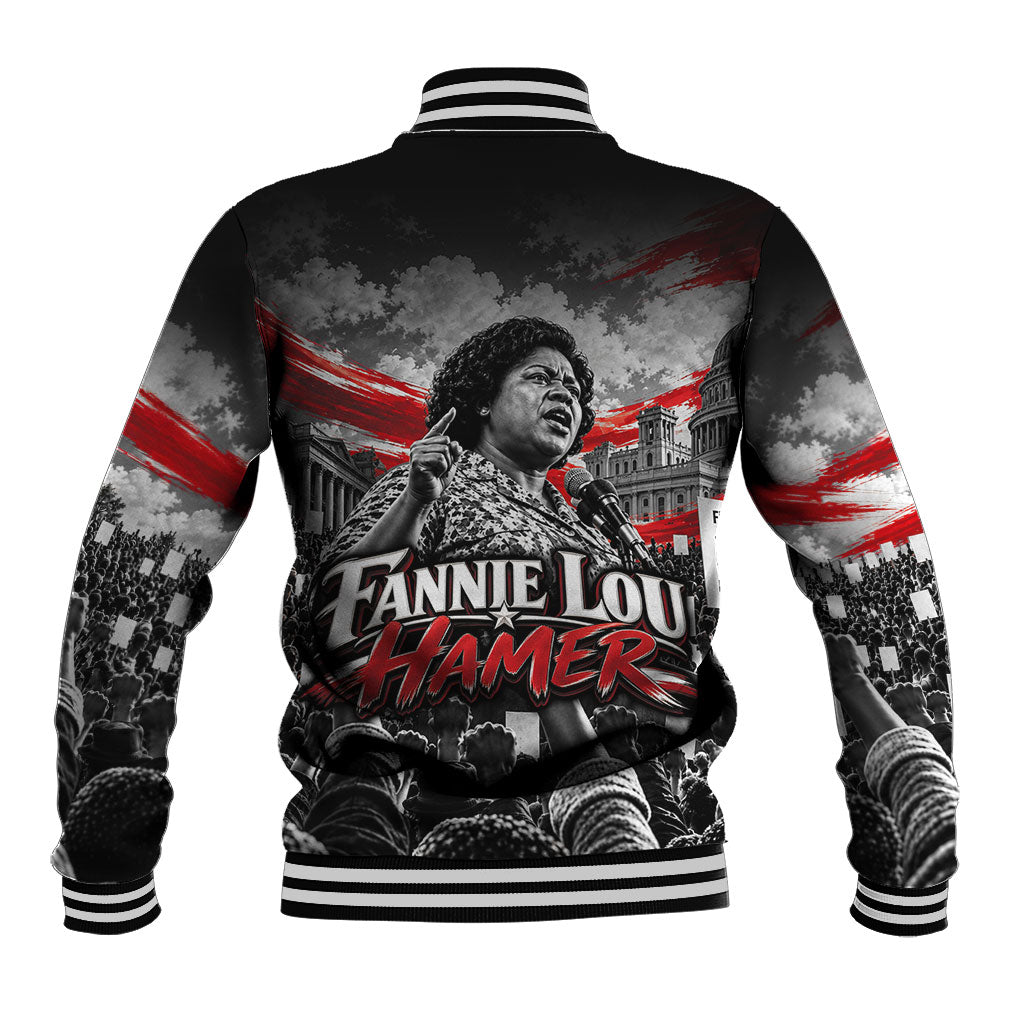 Fannie Lou Hamer Civil Rights Baseball Jacket Voting Rights Activist Tribute Art