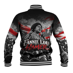 Fannie Lou Hamer Civil Rights Baseball Jacket Voting Rights Activist Tribute Art