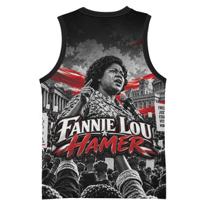 Fannie Lou Hamer Civil Rights Basketball Jersey Voting Rights Activist Tribute Art