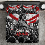 Fannie Lou Hamer Civil Rights Bedding Set Voting Rights Activist Tribute Art