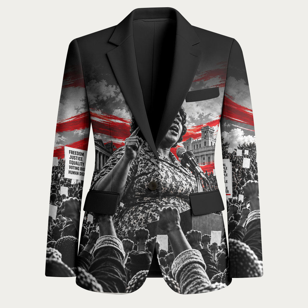 Fannie Lou Hamer Civil Rights Blazer Voting Rights Activist Tribute Art