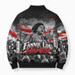 Fannie Lou Hamer Civil Rights Bomber Puffer Jacket Voting Rights Activist Tribute Art