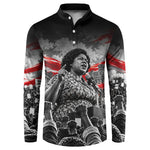 Fannie Lou Hamer Civil Rights Button Sweatshirt Voting Rights Activist Tribute Art