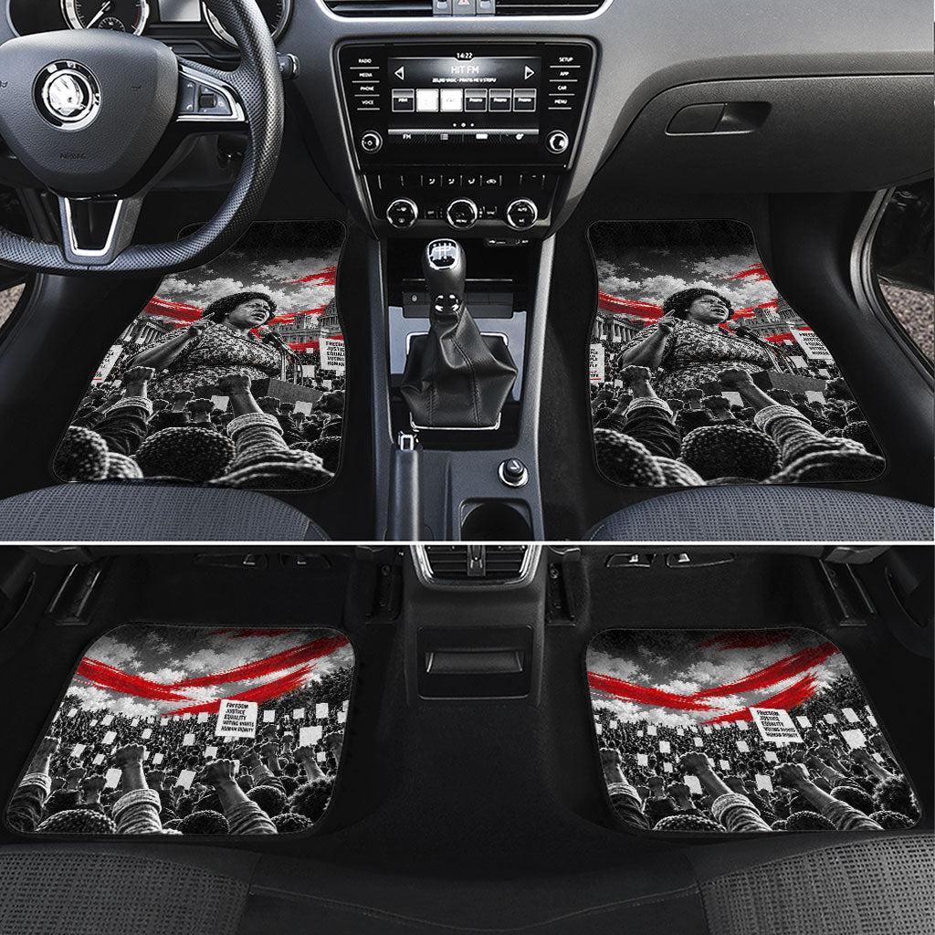 Fannie Lou Hamer Civil Rights Car Mats Voting Rights Activist Tribute Art