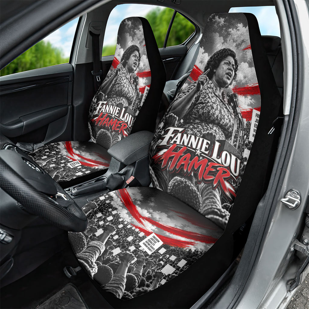 Fannie Lou Hamer Civil Rights Car Seat Cover Voting Rights Activist Tribute Art