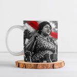 Fannie Lou Hamer Civil Rights Ceramic Mug Voting Rights Activist Tribute Art