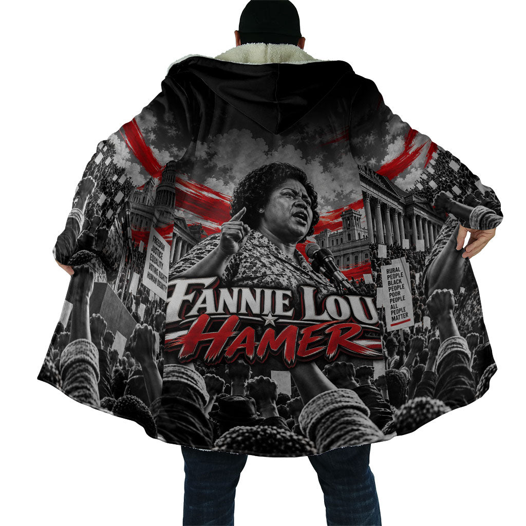 Fannie Lou Hamer Civil Rights Cloak Voting Rights Activist Tribute Art