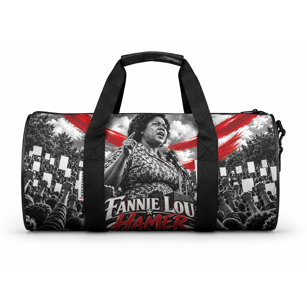 Fannie Lou Hamer Civil Rights Duffle Bag Voting Rights Activist Tribute Art
