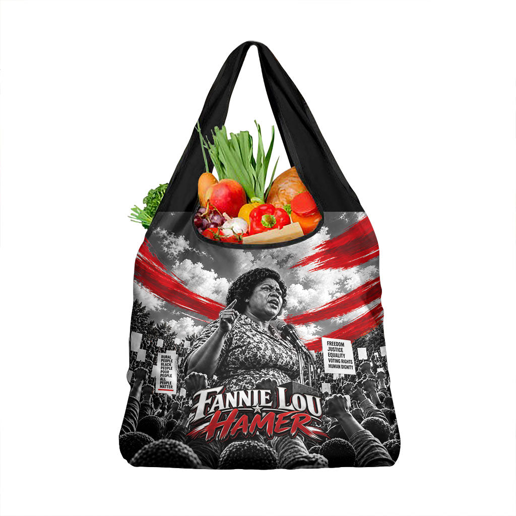 Fannie Lou Hamer Civil Rights Grocery Bag Voting Rights Activist Tribute Art