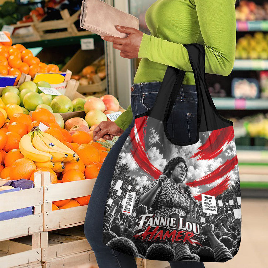 Fannie Lou Hamer Civil Rights Grocery Bag Voting Rights Activist Tribute Art