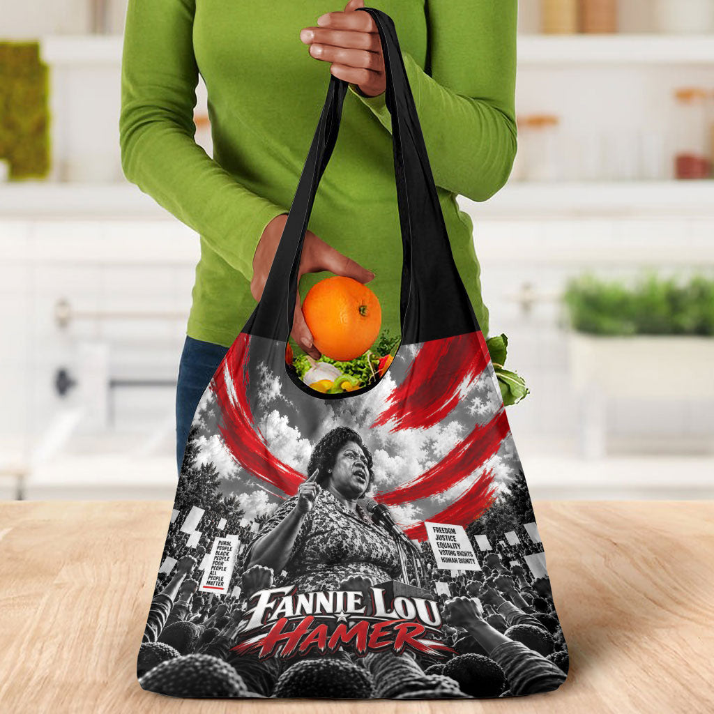 Fannie Lou Hamer Civil Rights Grocery Bag Voting Rights Activist Tribute Art