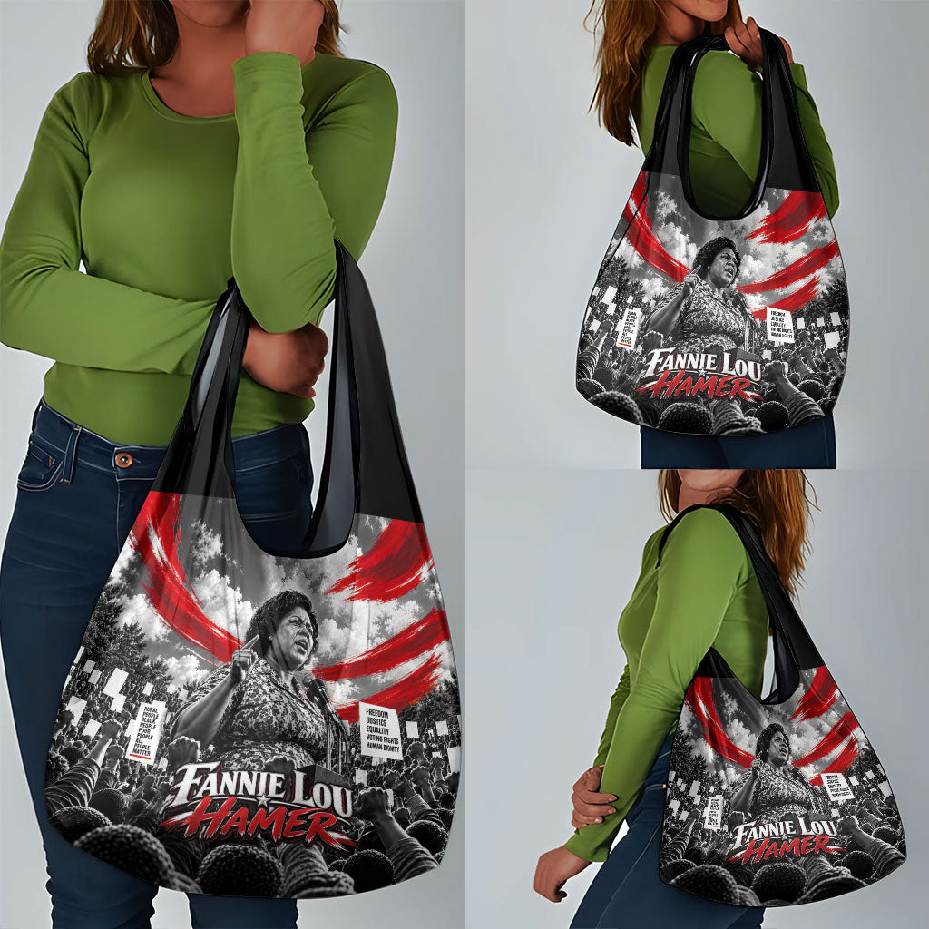 Fannie Lou Hamer Civil Rights Grocery Bag Voting Rights Activist Tribute Art