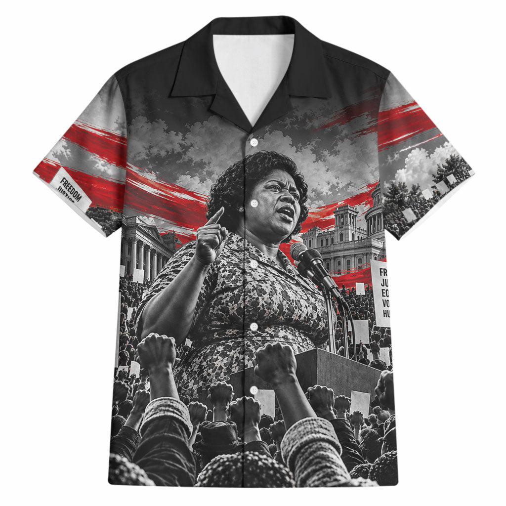 Fannie Lou Hamer Civil Rights Hawaiian Shirt Voting Rights Activist Tribute Art