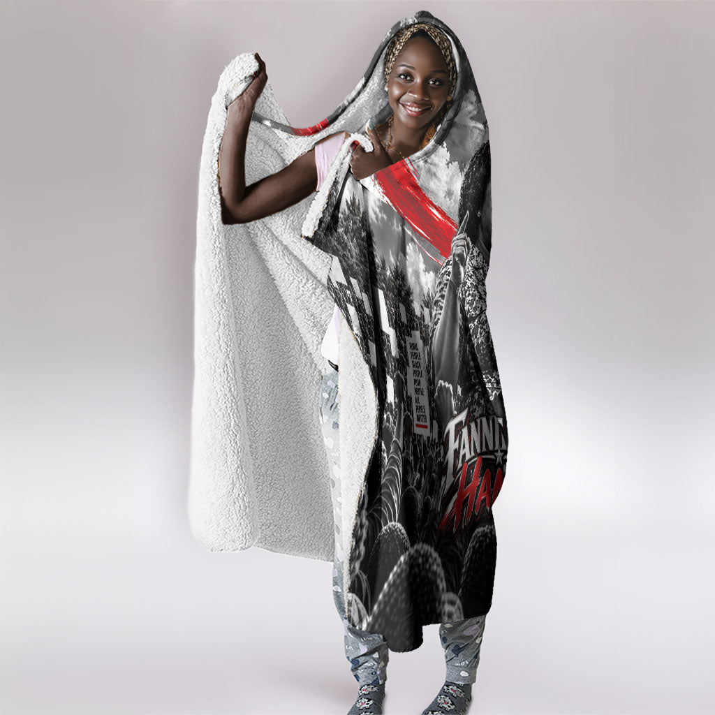 Fannie Lou Hamer Civil Rights Hooded Blanket Voting Rights Activist Tribute Art