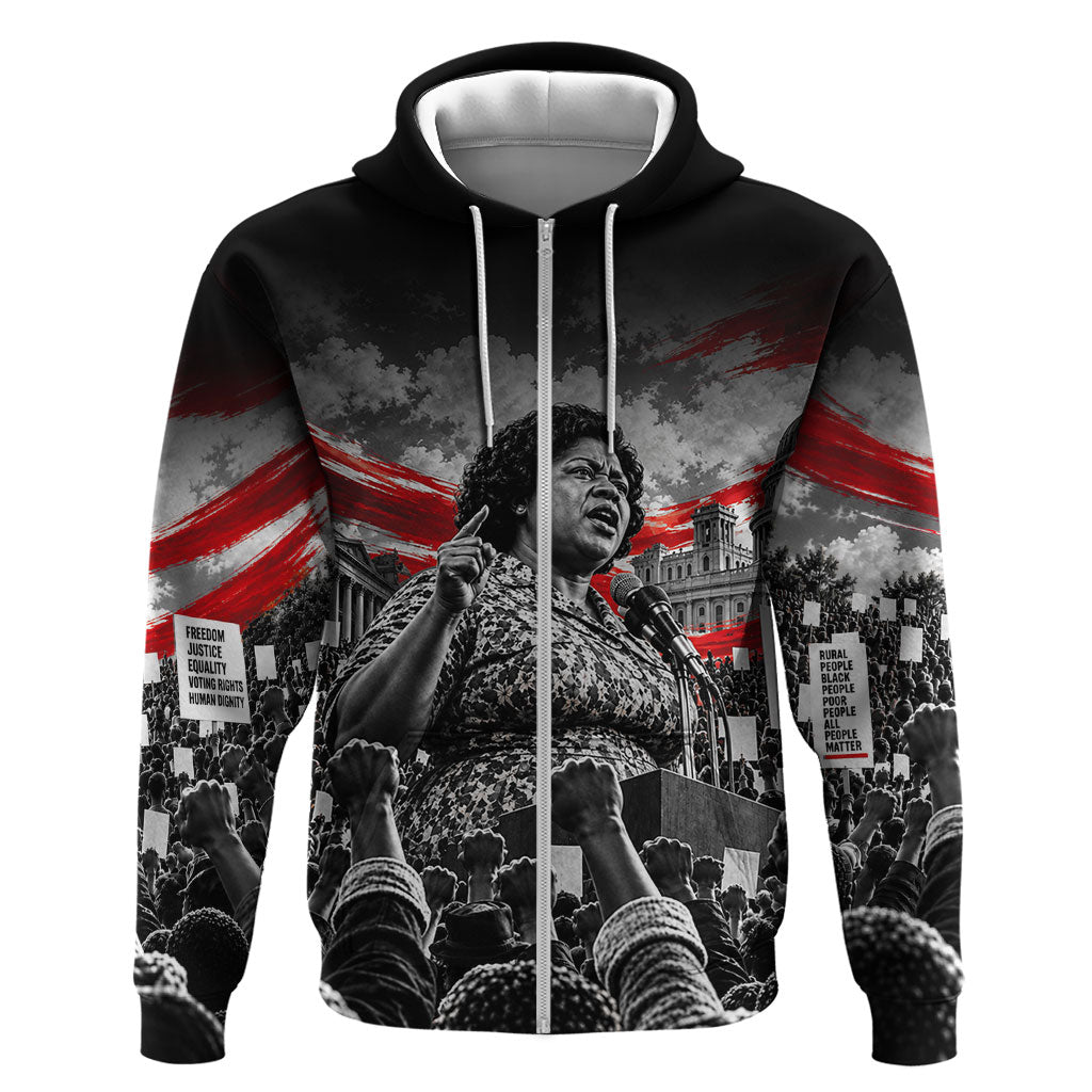 Fannie Lou Hamer Civil Rights Hoodie Voting Rights Activist Tribute Art