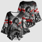 Fannie Lou Hamer Civil Rights Kimono Sleeve Blouse Voting Rights Activist Tribute Art