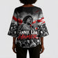 Fannie Lou Hamer Civil Rights Kimono Sleeve Blouse Voting Rights Activist Tribute Art