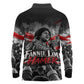 Fannie Lou Hamer Civil Rights Long Sleeve Polo Shirt Voting Rights Activist Tribute Art