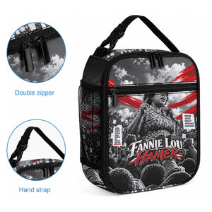 Fannie Lou Hamer Civil Rights Lunch Bag Voting Rights Activist Tribute Art