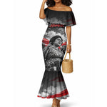 Fannie Lou Hamer Civil Rights Mermaid Dress Voting Rights Activist Tribute Art