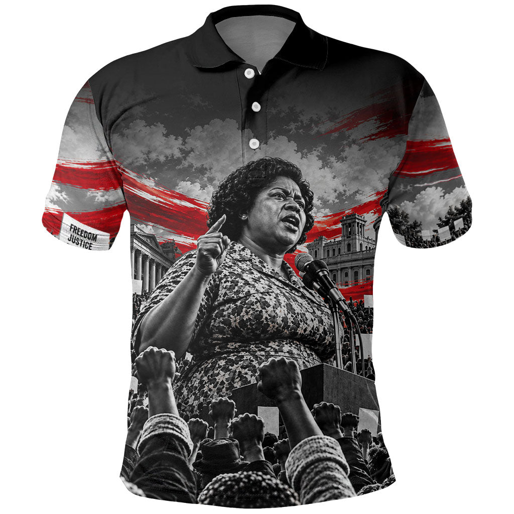 Fannie Lou Hamer Civil Rights Polo Shirt Voting Rights Activist Tribute Art