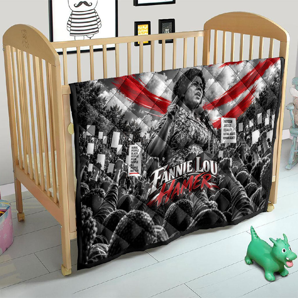 Fannie Lou Hamer Civil Rights Quilt Voting Rights Activist Tribute Art